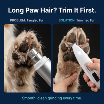 Quiet Dog Paw Hair Trimmer