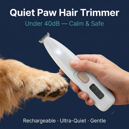 Quiet Dog Paw Hair Trimmer